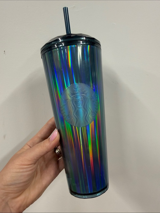 Starbucks Other - Starbucks 24oz Ocean Kaleidoscope Dome Cold Drink Venti Tumbler
